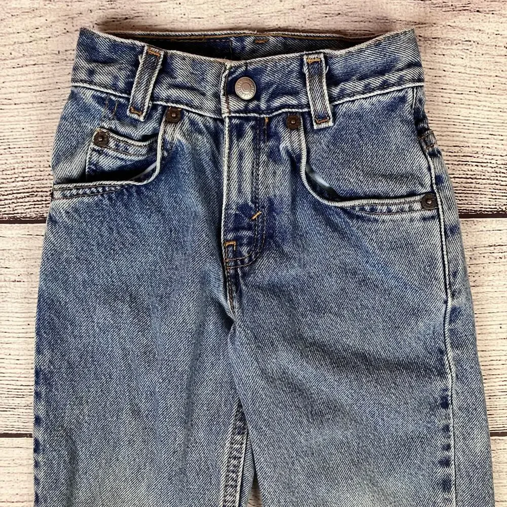 Vintage 1990s Levi's 550 Blue Denim Jeans - Picture 4 of 9